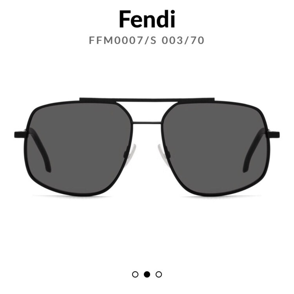 FENDI AVIATOR SUNGLASSES